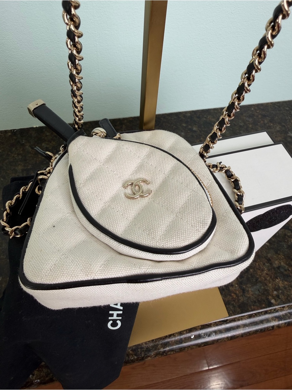 Chanel Coco Masters Mini Tennis Bag—-Monte-Carlo Mini Crossbody Tennis Bag - Picture 5 of 15